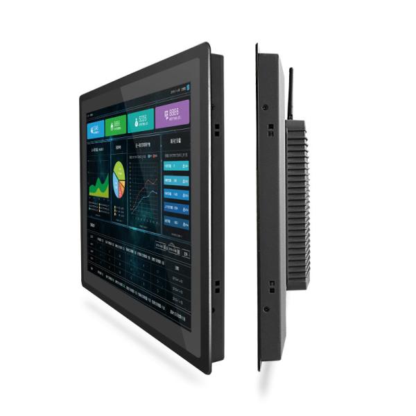 Quality 17'' 19'' Embedded All In One Desktop Capacitive Touch Panel PC J1900 i3 i5 i7 for sale