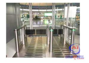 Wholesale Automatic Access Control System face recognition temperature indicator turnstile from china suppliers