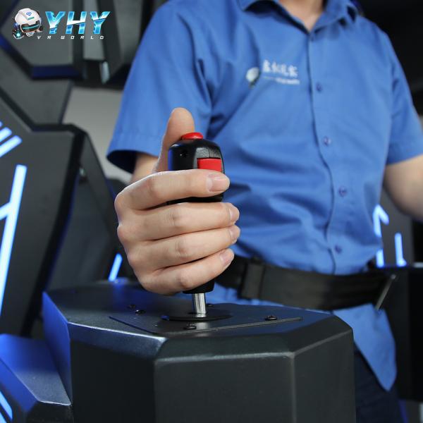 1.5kw Flying VR Flight Simulators Shopping Mall Standing Motion Game Machine