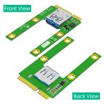 Mini PCI-E to USB 3.0 Adapter Card PCI Express PCI-E to USB 3.0 Expansion Card