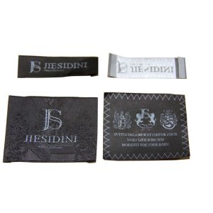 Eco-friendly Clothing Woven Labels, Shoulder Patch, Printed Label, Embroidery