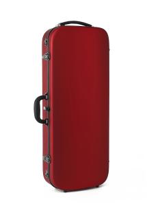 Wholesale Durable Fiberglass Double Violin Case In Red With Wheels from china suppliers