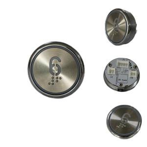 Wholesale Anti-Miscontact Function Elevator Button Switch Micropressure Interaction Button Elevator Cop Lop Touchless Button from china suppliers