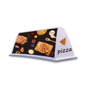 Wholesale 4000cd Magnetic Taxi Light Box Rectangle 28cm Taxi Top Light from china suppliers