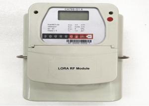 Wholesale G1.6 / G2.5 / G4 Lora Gas Meter , Prepaid Gas Card Meter With Lora RF Module from china suppliers