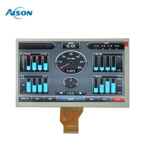 China 8 Inch Sunlight Readable Displays 50 Pin TFT LCD Module 800x480 RGB 24 Bit Interface on sale