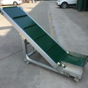 Wholesale Small PVC Belt Conveyor System Inclined Hopper Food Grade OEM from china suppliers