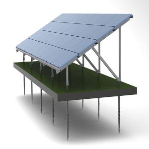 Wholesale Screw Pile Solar Panel Ground Mounting Systems Wide Application from china suppliers