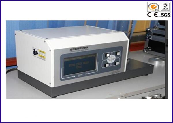 Automatic Mass Flow Temperature Limited Oxygen Index Tester Simple / Compact