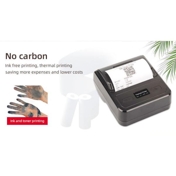 0.35KG 2023 Portable Blue Tooth Mini Thermal Printer Imprimante Thermique Thermodrucker