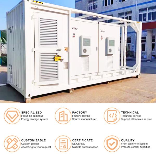 1mwh 3mwh 5mwh 10mwh energy storage system container Bess LiFePO4 battery energy storage