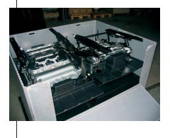 500kg Grey PP Corrugated Pallet Box Heavy Duty Warehouse Storage