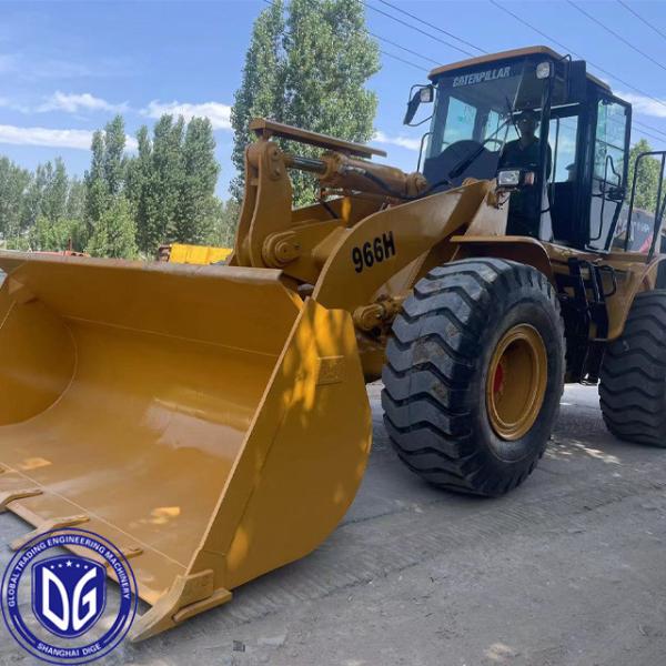 Origin Japan CAT966H Used Caterpillar Loader CAT966H Loader Secondhand Caterpillar Hydraulic Loader CAT966H