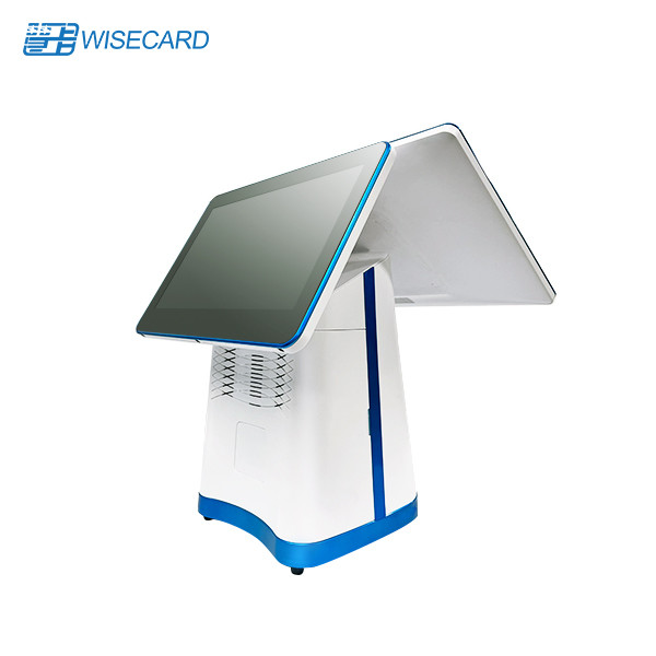 Electronic Dual Screen POS Machine Square Android Window POS Touch Screen Terminal