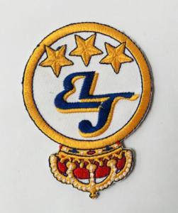 China Kids custom design embroidery badge with hot melt adhesive back on sale