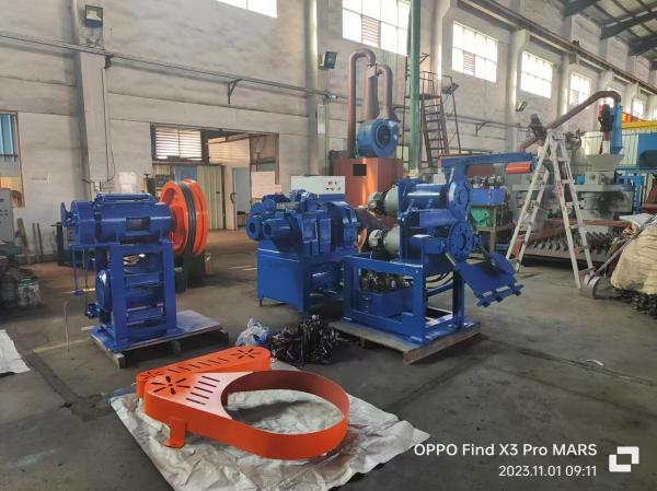 Quality Semi Automatic Tire Ring Tire Strip Tire Block Cutting Machine Three Integrated for sale