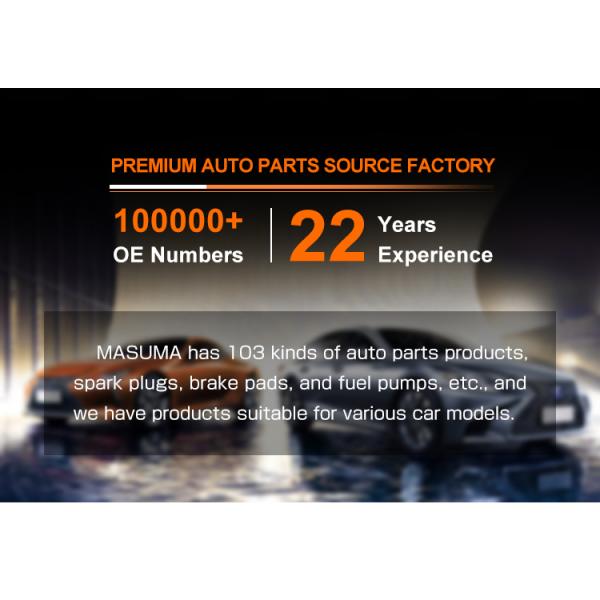 0410758 1984-1990 MASUMA Auto Engine System Parts Oil Filter for MAZDA BONGO BRAWNY