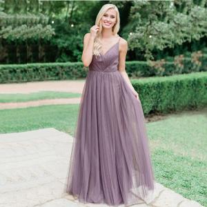 Wholesale Maxi Bridesmaid Robe Penelope Tulle Dress from china suppliers