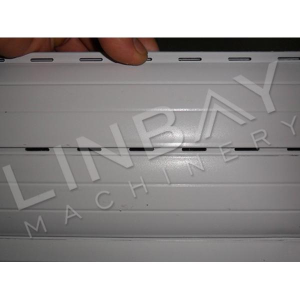 380V Rolling Shutter Roll Forming Machine Wind Resistant Fireproof