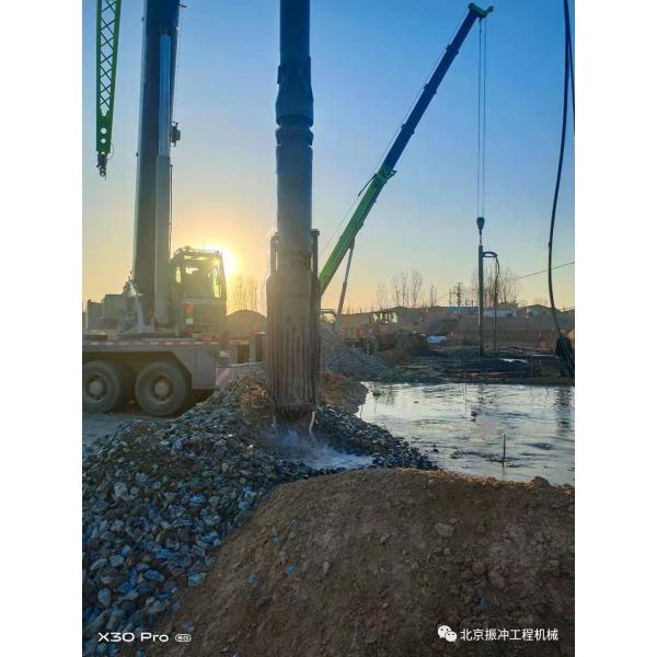 BVEM 180kW Vibro Pile Foundation For Replacement Stone Column