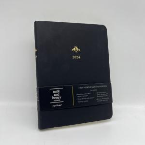 China Customized Desktop Calendar Printing Services With Belly Band And Pockets on sale