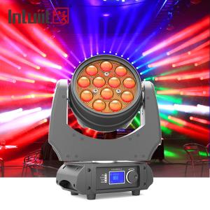 China 12*10W LED Full Range Washer Zoom Moving Head RGBW 4 In 1 DMX 150 Watt Beam Wash Light on sale