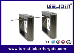 China Full Automatic Tripod Turnstile Gate RFID Access Control System Drop Arm Turnstile on sale