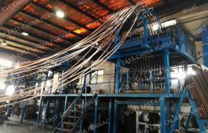 Wholesale Φ8mm Copper Rod Upward Continous Casting Machine Automatic Double Strand Custom Made from china suppliers