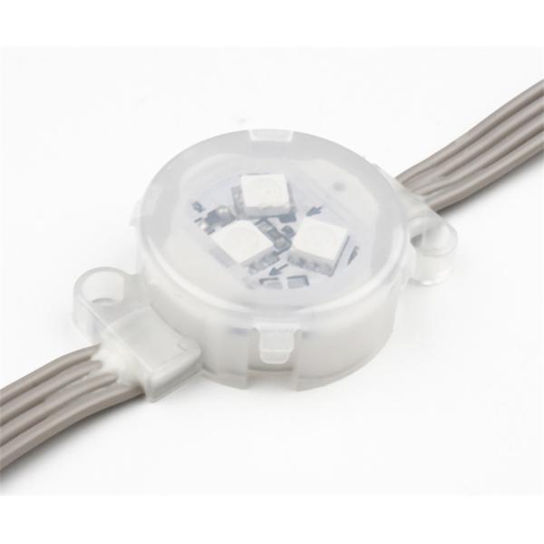 RGB Waterproof LED Point Light 30mm DC12V With IP67 Miracle Bean LED