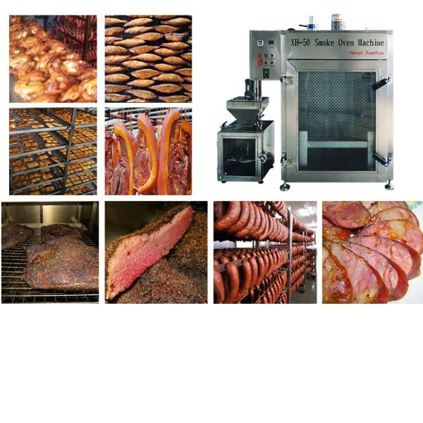 Meat Fish Smoking Automatic Food Processing Machines Professional Sausage Oven
