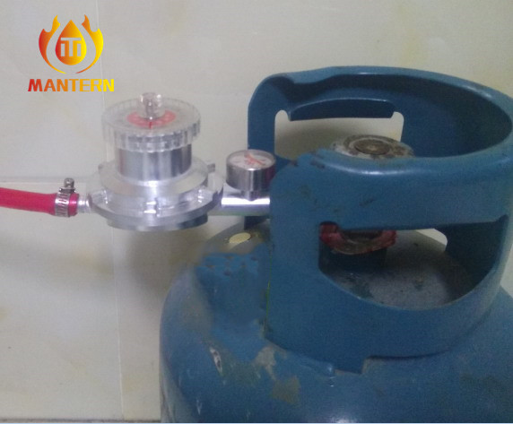 Natural Gas / LPG Gas Timer Valve 270° Rotation Angle With Viration Protection