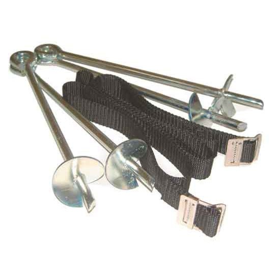 12" Helix Helical Pile Foundations With Solid Square Shaft 1.5" Diameter