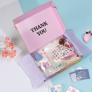 Wholesale Custom Logo Print Paper Baby Monthly Subscription Box for Kids Toy Clothing Packaging from china suppliers