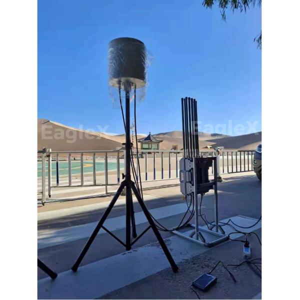 Outdoor Fixed Drone Jammer Detection System Anti Drone Counter UAS Solutions