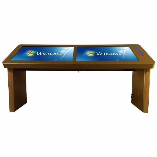 Quality Two Screen Media Dual Interactive Multi Touch Table 43" Usb Android Windows Optional for sale