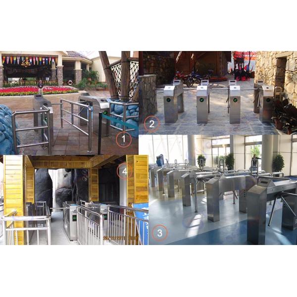 Mechanism Access Control Turnstile Tripod Turnstile Gate Barcode Reader Entrance And Exit