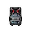 China 8inch digital pa portable battery speaker with LED lights on sale