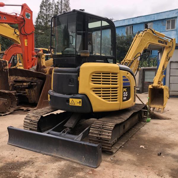 Used PC55MR Mini Excavator with Cummins Engine in Good Condition from Japan 2018