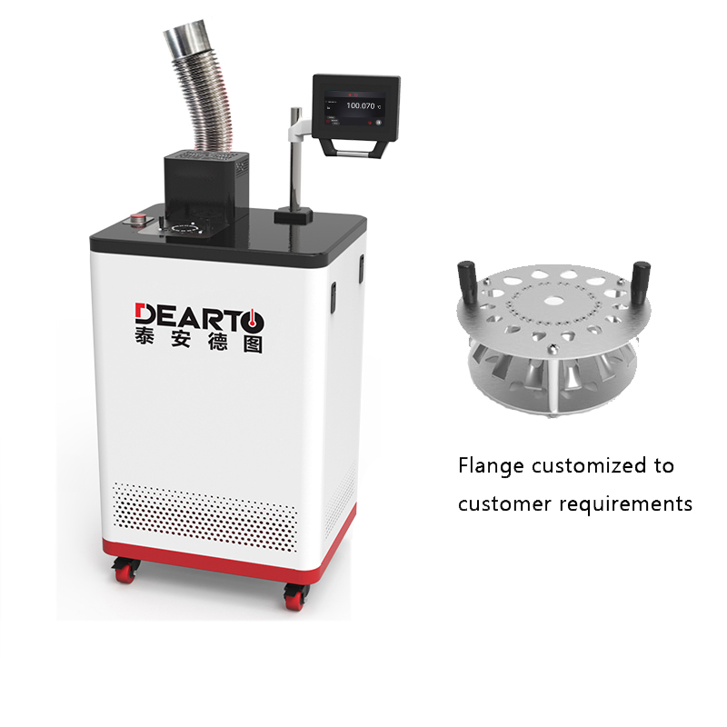 High Temperature Calibration Salt Bath with 180C-670C Range and 0.001C Display Resolution