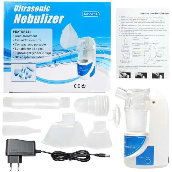 Rechargeable PVC Adjustable Mist Home Portable Mesh Nebulizer