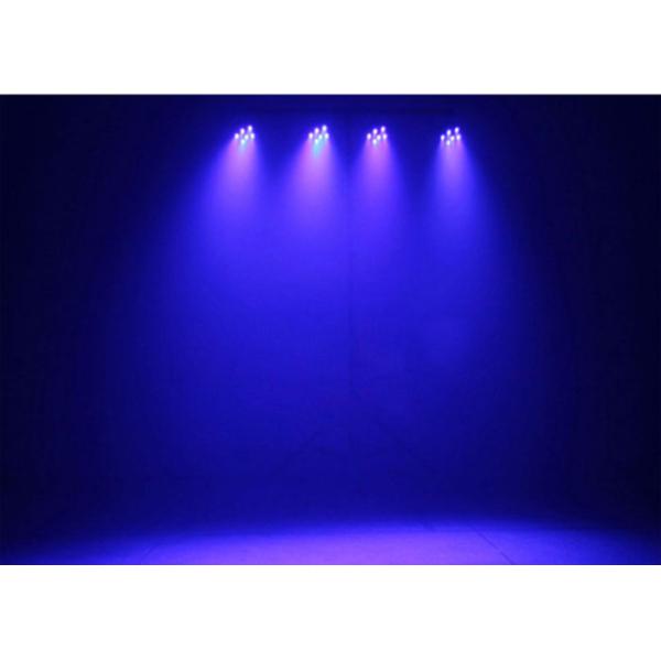 36*1.5w (3-In-One) Tri Color Mini Plastic Flat Pad, Plastic Shell Par led