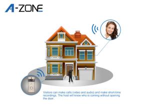 Wholesale PIR Infrared Detection Ip Video Intercom Doorbell TF Card Recording from china suppliers