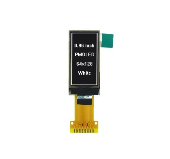 Quality 0.96'' 64 X 128 Yellow Blue Mono OLED LCD Display 13Pin SSD1312 3/4 Wire SPI I2C for sale