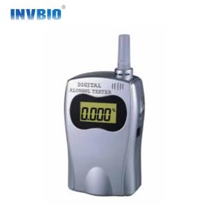 China 4 Digits LCD Digital Alcohol Breath Tester Breathalyzer With Light Blue Backup on sale