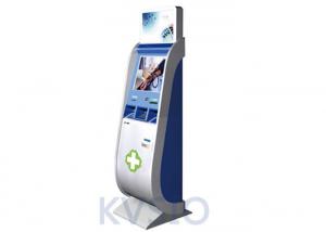 China Cash Payment Bill Payment Kiosk , Patient Self Check In Kiosk Novel Shape on sale