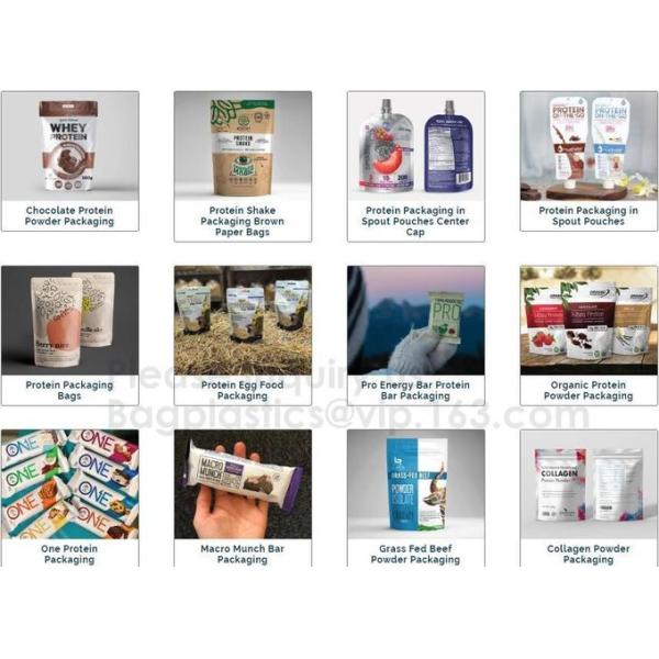 BIODEGRADABLE SUP POUCH CHOCOLATE/ ENERGY BAR PACKING MMJ CLEAR 3-SIDED SEAL WITH ZIPPER & EURO SLOT ULTRA CLEAR STAND U