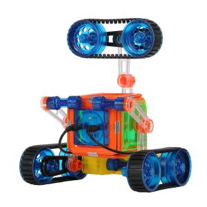 China OEM Educational Magnetic Tiles Remote Control Car Plastic Magnetic Blocks Toys on sale