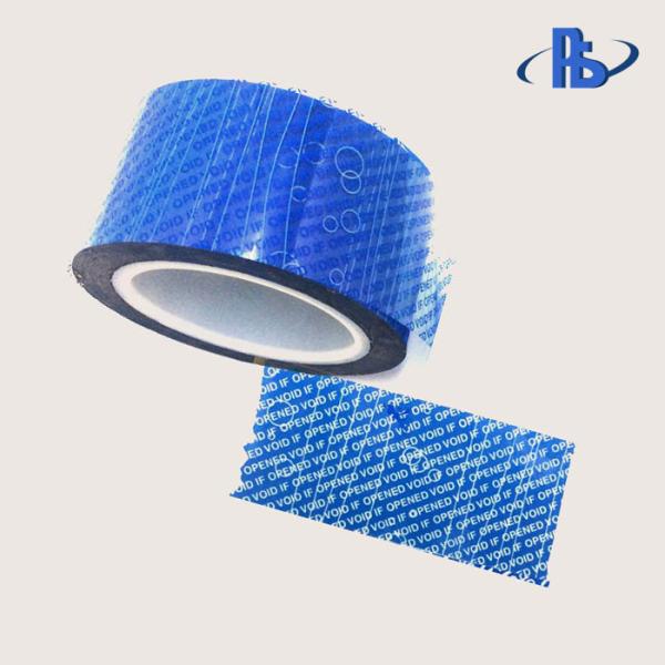 Partial Transfer Security VOID Tape For Courier Service / Banks / Retailers