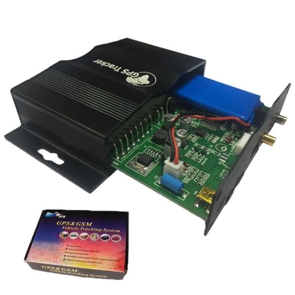 Quality RS232 Anti Theft GPS Vehicle Tracker Support Fuel Sensor And Camera Free Software for sale