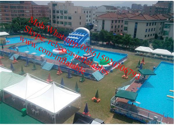 Quality giant inflatable pool slide for adult pool water slides slides for swimming pool for sale